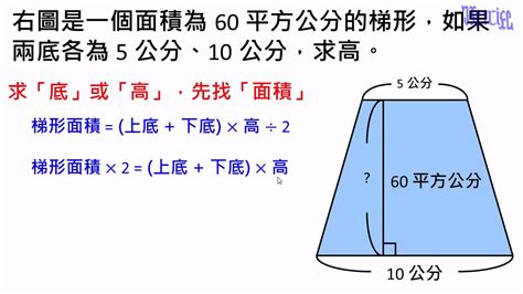 什麼是梯形|面積